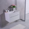 Купить Тумба с раковиной FANCY MARBLE SHN-700 Белая Подвесная Corsica 70 ШН-700 + 0407101 в Киеве vannaja.kiev.ua