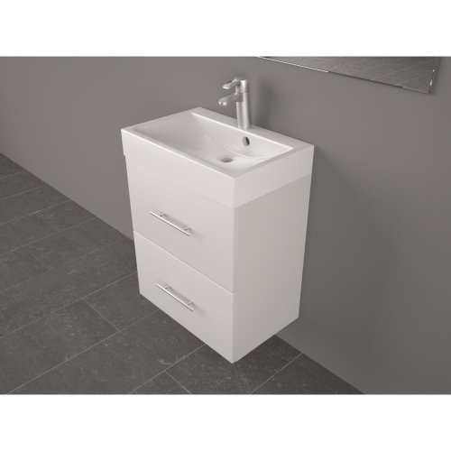 Купить Fancy Marble Crete 55 Шкафчик навесной с раковиной 55 х 36 см в Киеве vannaja.kiev.ua