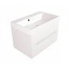 Купить Тумба с раковиной FANCY MARBLE SHN-700 Белая Подвесная Corsica 70 ШН-700 + 0407101 в Киеве vannaja.kiev.ua
