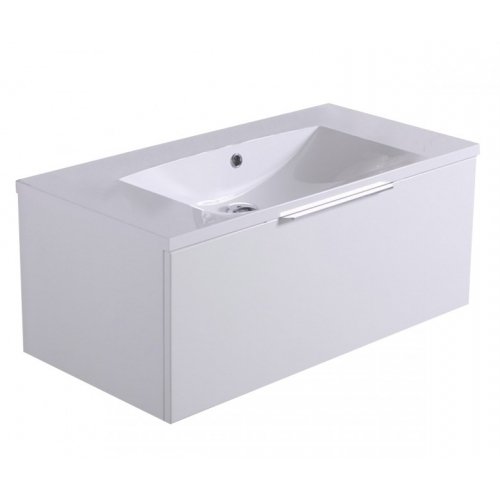 Купить Тумба с раковиной FANCY MARBLE Bermuda 1 + 0709101 AMELIA 900 10409012200 в Киеве vannaja.kiev.ua