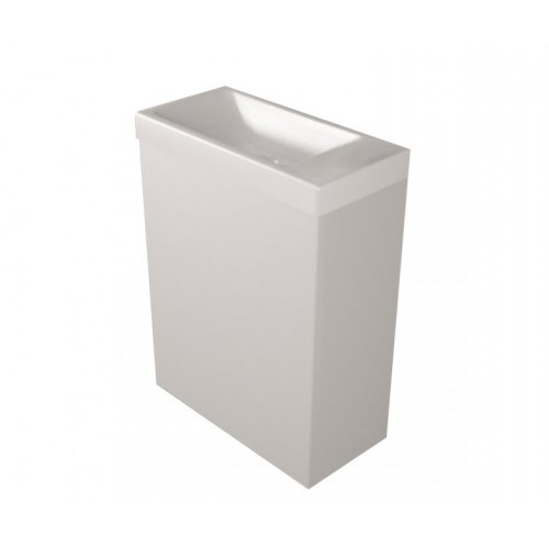 Купить Подвесная тумба с раковиной FANCY MARBLE LINNEA 50 Java ШН-500 + 1805101 в Киеве vannaja.kiev.ua