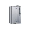 Душевая кабина 80 120 Devit FEN2310BR UP Чорный матовый Прозрачные Стекла Купить Душевая кабина 80 120 Devit FEN2310BR UP Чорный матовый Прозрачные Стекла в Киеве vannaja.kiev.ua
