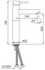 Jaquar Florentine Смеситель раковина высокий FLR-CHR-5005NB флорентин хром FLR-5005NB Купить Jaquar Florentine Смеситель раковина высокий FLR-CHR-5005NB флорентин хром FLR-5005NB в Киеве vannaja.kiev.ua
