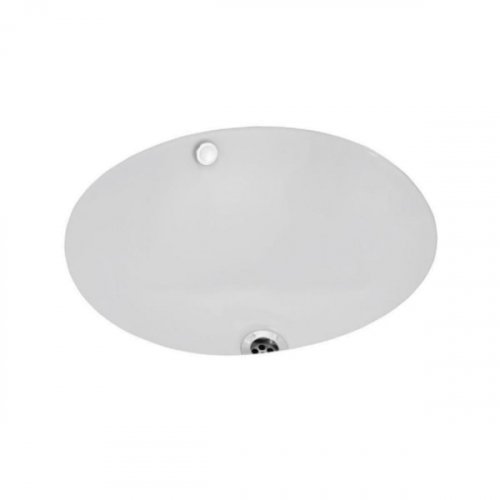 Купить Встраиваемая снизу раковина овальная Jaquar Florentine 55х42,5 см FLS-WHT-5701 FLSWHT5701 в Киеве vannaja.kiev.ua