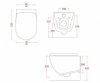 Купить Подвесной безободковый унитаз FLV0041500 Artceram File 2.0, grey olive FLV004 15; 00 в Киеве vannaja.kiev.ua