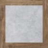 Купить golden tile concrete & wood G92510 керамогранит плитка напольная квадратная коричневый, серый матовая 10×607×607 Ректифицированная, Морозостойкая, Плитка для холла, Плитка для кухни в Киеве vannaja.kiev.ua