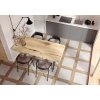 Купить golden tile concrete & wood G92510 керамогранит плитка напольная квадратная коричневый, серый матовая 10×607×607 Ректифицированная, Морозостойкая, Плитка для холла, Плитка для кухни в Киеве vannaja.kiev.ua