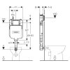 бачок скрытого монтажа с кнопкой Geberit Sigma 109.791.00.1 + 115.770.11.5 для приставного напольного унитаза Купить бачок скрытого монтажа с кнопкой Geberit Sigma 109.791.00.1 + 115.770.11.5 для приставного напольного унитаза в Киеве vannaja.kiev.ua