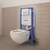 Купити Geberit 115.600.SI.1 Sigma40 Кнопка Подвійного Змиву для унітазу з вбудованою системою видалення запаху Колір Алюміній / Біле скло в Києві vannaja.kiev.ua