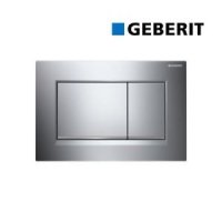 Geberit 115.883.KN.1 Sigma30 Клавиша Двойного Смыва для Унитаза Цвет Хром Матовый/Хром Глянцевый/Хром Матовый 115883KN1