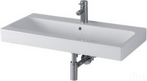 Купить Geberit 124090 ICon 124090000 Умывальник 90 * 48,5 см Раковина 124.090.00.0 настенная белая в Киеве vannaja.kiev.ua