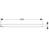 Geberit 154.353.00.1 Uniflex Решетка для Душевого Канала 100 см Нержавеющая Сталь Купить Geberit 154.353.00.1 Uniflex Решетка для Душевого Канала 100 см Нержавеющая Сталь в Киеве vannaja.kiev.ua