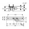 Geberit 154.415.00.1 Uniflex Душевой Канал 120 см Трап Basic Монтаж в центре Комнаты Купить Geberit 154.415.00.1 Uniflex Душевой Канал 120 см Трап Basic Монтаж в центре Комнаты в Киеве vannaja.kiev.ua