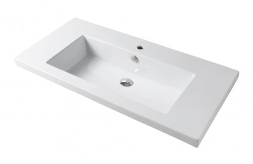 Керамічна раковина 106 см Artceram Gap, white glossy (GPL001 01; 00) Купити Керамічна раковина 106 см Artceram Gap, white glossy (GPL001 01; 00) в Києві vannaja.kiev.ua