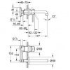 Купить смеситель настенный Грое GROHE 20292000 BAU CLASSIC 20292 раковин в Киеве vannaja.kiev.ua