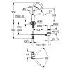 GROHE 21019000 ATRIO 21019 Ypsilon Смеситель для Умывальника Буксовый Полуоборотный Цвет - Хром Германия Купить GROHE 21019000 ATRIO 21019 Ypsilon Смеситель для Умывальника Буксовый Полуоборотный Цвет - Хром Германия в Киеве vannaja.kiev.ua