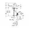 Купити Grohe 23155000 BauFlow 23155 Змішувач для Раковини Одноважільний з донним клапаном Колір Хром в Києві vannaja.kiev.ua