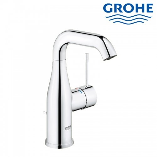 Grohe 23462001 Essence New 23462 Смеситель Однорычажный для умывальника Излив поворотный Донный клапан Купить Grohe 23462001 Essence New 23462 Смеситель Однорычажный для умывальника Излив поворотный Донный клапан в Киеве vannaja.kiev.ua