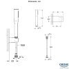 Душ комплект GROHE 27369000 EUPHORIA 27369 гарнітур з монолейкой Купити Душ комплект GROHE 27369000 EUPHORIA 27369 гарнітур з монолейкой в Києві vannaja.kiev.ua