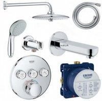 KITELLE015/MNO+ZDUP112NO Черный матовый Душевая система комплект Paffoni KITELLE015/MNO Quadro PQNO однорычажный смеситель + Гигиенический душ ZDUP112NO