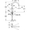 Купить Grohe 31368000 BauEdge 31368 Смеситель для Мойки Кухонной Однорычажный в Киеве vannaja.kiev.ua