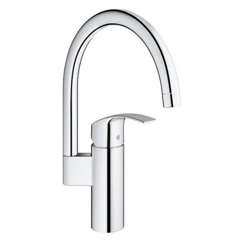 Grohe 33202002 Eurosmart 33202 Смеситель для Кухни Однорычажный с Поворотным Изливом Цвет Хром Купить Grohe 33202002 Eurosmart 33202 Смеситель для Кухни Однорычажный с Поворотным Изливом Цвет Хром в Киеве vannaja.kiev.ua