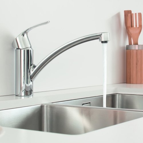 Grohe 33281002 Eurosmart 33281 Змішувач для Кухні Одноважільний з поворотним виливом Колір Хром Купити Grohe 33281002 Eurosmart 33281 Змішувач для Кухні Одноважільний з поворотним виливом Колір Хром в Києві vannaja.kiev.ua