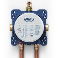 Зовнішня частина змішувача для душу Grohe Eurocube 24062000 на два споживача 24062