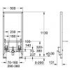 Купить Инсталляция биде GROHE 38553 RAPID SL 38553001 грое рапид сл скрытого монтажа в Киеве vannaja.kiev.ua