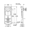 GROHE 38721001 RAPID SL Инсталяция в Комплекте 3 в 1 Инсталяция + Крепление + Кнопка Хром 38505000 SkateAir Купить GROHE 38721001 RAPID SL Инсталяция в Комплекте 3 в 1 Инсталяция + Крепление + Кнопка Хром 38505000 SkateAir в Киеве vannaja.kiev.ua