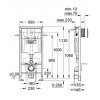 Grohe 38929000 Rapid SL 38929 Инсталляция для подвесного унитаза 4 в 1 в сборе, хром кнопка Купить Grohe 38929000 Rapid SL 38929 Инсталляция для подвесного унитаза 4 в 1 в сборе, хром кнопка в Киеве vannaja.kiev.ua