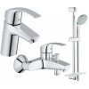 Купить Набор смесителей 3 в 1 GROHE 123238S EUROSMART Комплект вванну в Киеве vannaja.kiev.ua