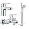Набор смесителей для ванной 3 в 1 GROHE 126111 EUROSMART COSMOPOLITAN 126111S Купить Набор смесителей для ванной 3 в 1 GROHE 126111 EUROSMART COSMOPOLITAN 126111S в Киеве vannaja.kiev.ua