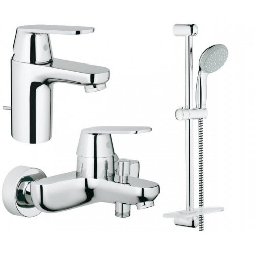 Набор смесителей для ванной 3 в 1 GROHE 126111 EUROSMART COSMOPOLITAN 126111S Купить Набор смесителей для ванной 3 в 1 GROHE 126111 EUROSMART COSMOPOLITAN 126111S в Киеве vannaja.kiev.ua