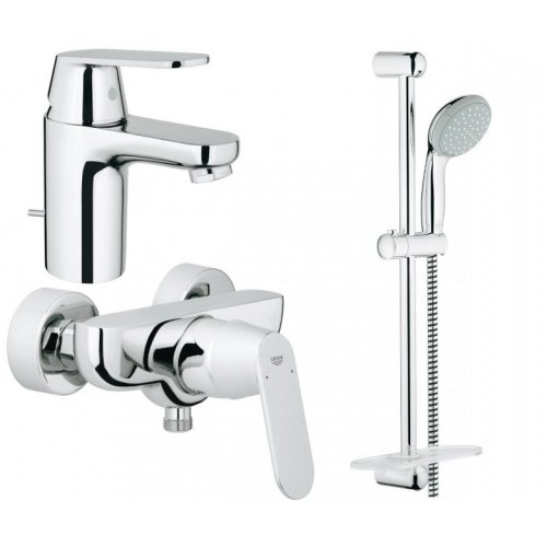 Набор смесителей 3 в 1 GROHE 126114 EUROSMART COSMOPOLITAN 126114S Купить Набор смесителей 3 в 1 GROHE 126114 EUROSMART COSMOPOLITAN 126114S в Киеве vannaja.kiev.ua