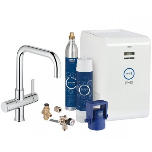 Комплект GROHE BLUE CHILLED & SPARKLING 31324001 Купить Комплект GROHE BLUE CHILLED & SPARKLING 31324001 в Киеве vannaja.kiev.ua