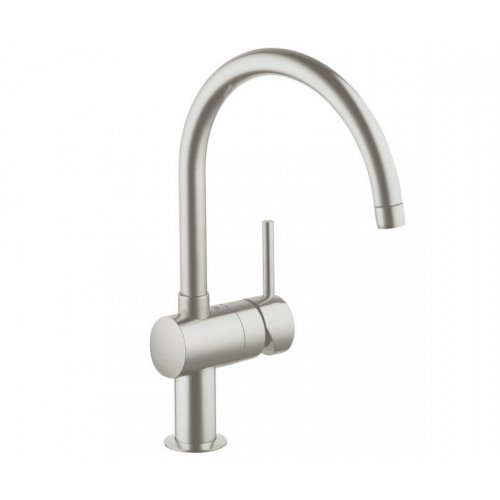 Змішувач для мийки GROHE MINTA 32917DC0 Колір Сталь Купити Змішувач для мийки GROHE MINTA 32917DC0 Колір Сталь в Києві vannaja.kiev.ua