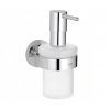 Купить Дозатор мыла GROHE 40448 Essentials 40448001 круглый настенный в Киеве vannaja.kiev.ua
