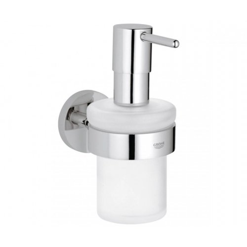 Купить Дозатор мыла GROHE 40448 Essentials 40448001 круглый настенный в Киеве vannaja.kiev.ua