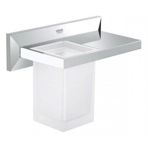 Купить Полочка со стаканом GROHE 40503 ALLURE BRILLIANT 40503000 в Киеве vannaja.kiev.ua