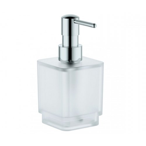 Купити Скляний Дозатор для рідкого мила GROHE 40805 SELECTION CUBE 40805000 Кубічний в Києві vannaja.kiev.ua