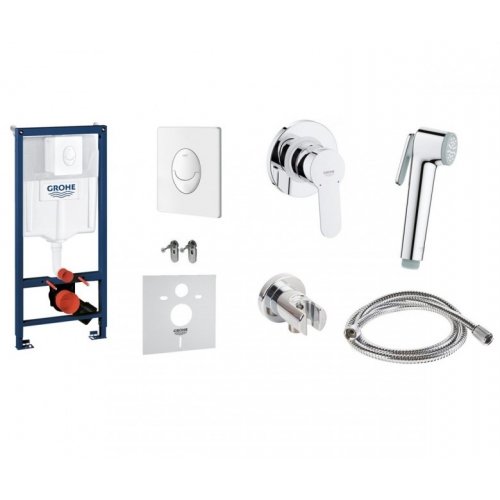 Комплект инсталляция и гигиенический душ GROHE G7225120 Купить Комплект инсталляция и гигиенический душ GROHE G7225120 в Киеве vannaja.kiev.ua