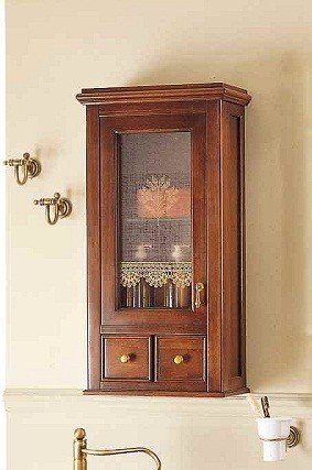 Купить Labor Legno H0/7DX VICTORIA H0 7 DX Шкафчик Навесной Верхний Цвет - Орех/Бронза Правый (R) Noce Anticato 117701 в Киеве vannaja.kiev.ua