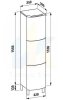 Пенал напольный LAUFEN H62943423 высокий Laufen MyLIFE 62943423 цвет венге-кофе 6294.3.423 Купить Пенал напольный LAUFEN H62943423 высокий Laufen MyLIFE 62943423 цвет венге-кофе 6294.3.423 в Киеве vannaja.kiev.ua