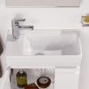 Купить Прямоугольный умывальник 48 x 28 см с краном слева Laufen Pro S H8159550001041 раковина в Киеве vannaja.kiev.ua