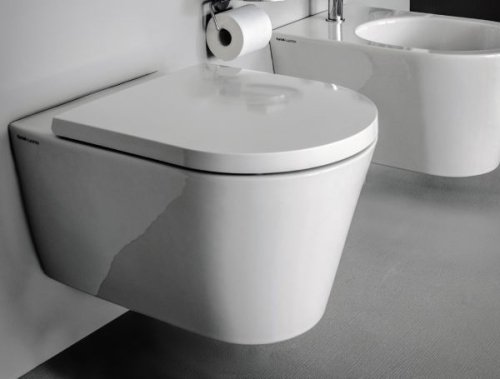 Підвесний унітаз + кришки Laufen Kartell BY H8663300000001 безобідковий з сидінням Soft-Close54,5*37 см, білий Купити Підвесний унітаз + кришки Laufen Kartell BY H8663300000001 безобідковий з сидінням Soft-Close54,5*37 см, білий в Києві vannaja.kiev.ua