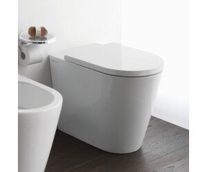 Купить Напольный унитаз LAUFEN Kartell H8233370000001 белый, без оправы, круглой формы внутри в Киеве vannaja.kiev.ua