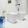 Купить Напольный унитаз LAUFEN Kartell H8233370000001 белый, без оправы, круглой формы внутри в Киеве vannaja.kiev.ua