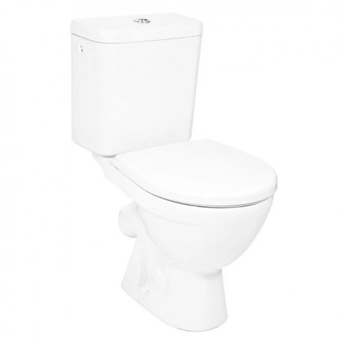 Купить Купить унитаз с бачком недорого керамический JIKA Lyra Plus H8263840002421 / H8933803000631 напольный косой с крышкой, белый в Киеве vannaja.kiev.ua