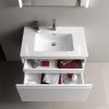Купить белый матовый шкаф с умывальником 80 x 50 см Laufen Pro S H8609644631041 в Киеве vannaja.kiev.ua